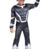 JAZWARES Boy's Spidey And His Amazing Friends Toddler Black Panther Costume