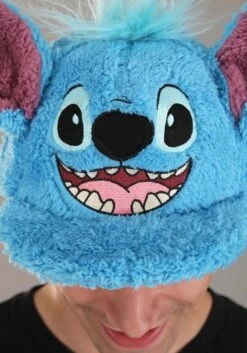 Stitch Fuzzy Cap For Adults -Halloween Costumes Shop stitch fuzzy cap alt 5