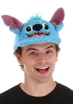 Stitch Fuzzy Cap For Adults -Halloween Costumes Shop stitch fuzzy cap alt 7