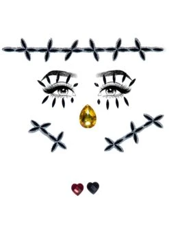 LEG AVENUE Stitches Adhesive Face Jewel Kit