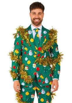 Opposuits Suitmeister Christmas Deco Green Costume Suit For Men