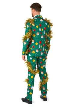 Opposuits Suitmeister Christmas Deco Green Costume Suit For Men -Halloween Costumes Shop suitmeister christmas deco green mens suit alt 2