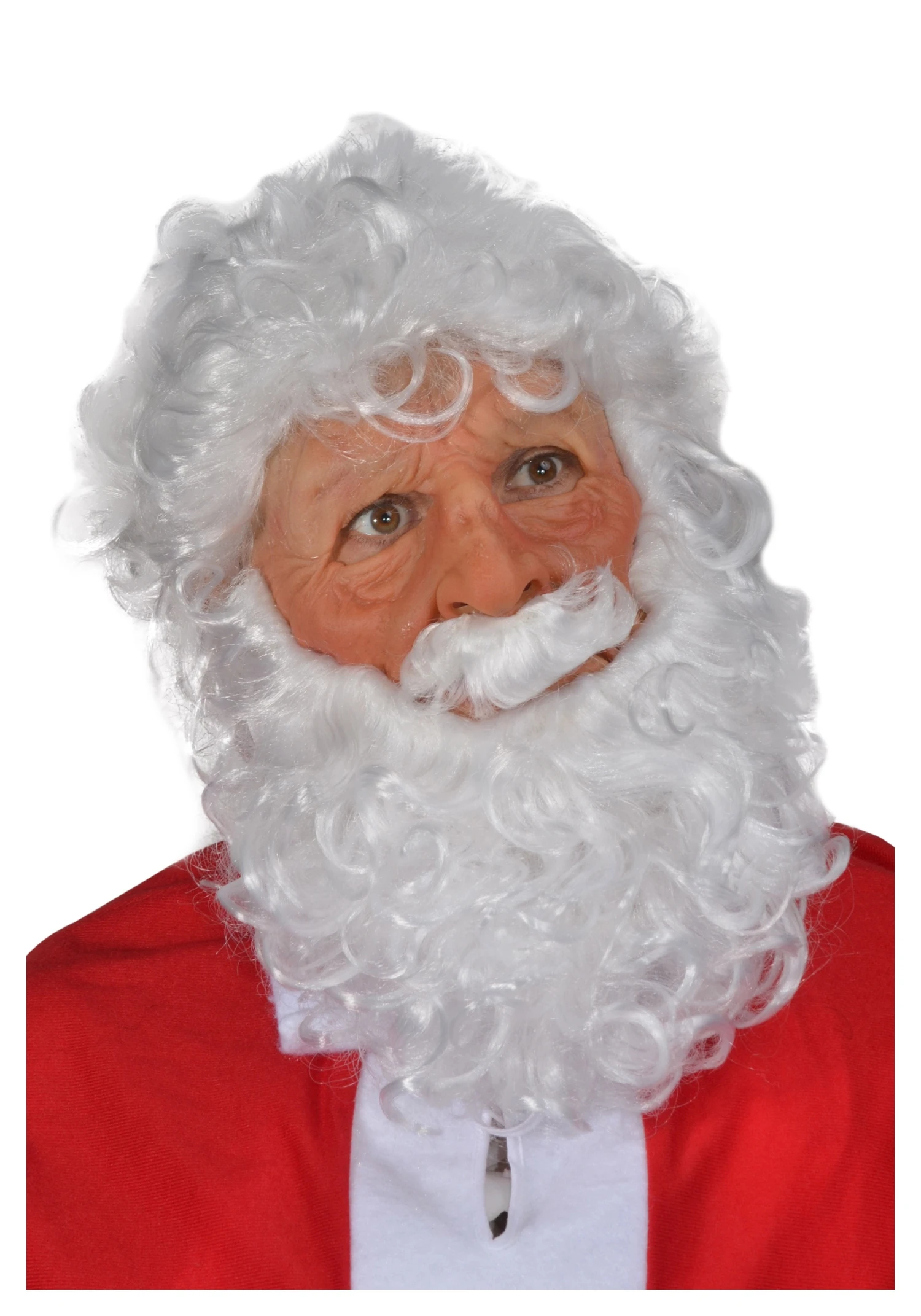 Adult Super Soft Santa Claus Mask 1 Adult Super Soft Santa Claus Mask