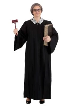 Supreme Court Women's Judge Costume -Halloween Costumes Shop supreme court judge womens costume alt 1