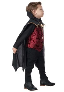 Toddler Swanky Vampire Costume -Halloween Costumes Shop swanky vampire toddler costume alt 2