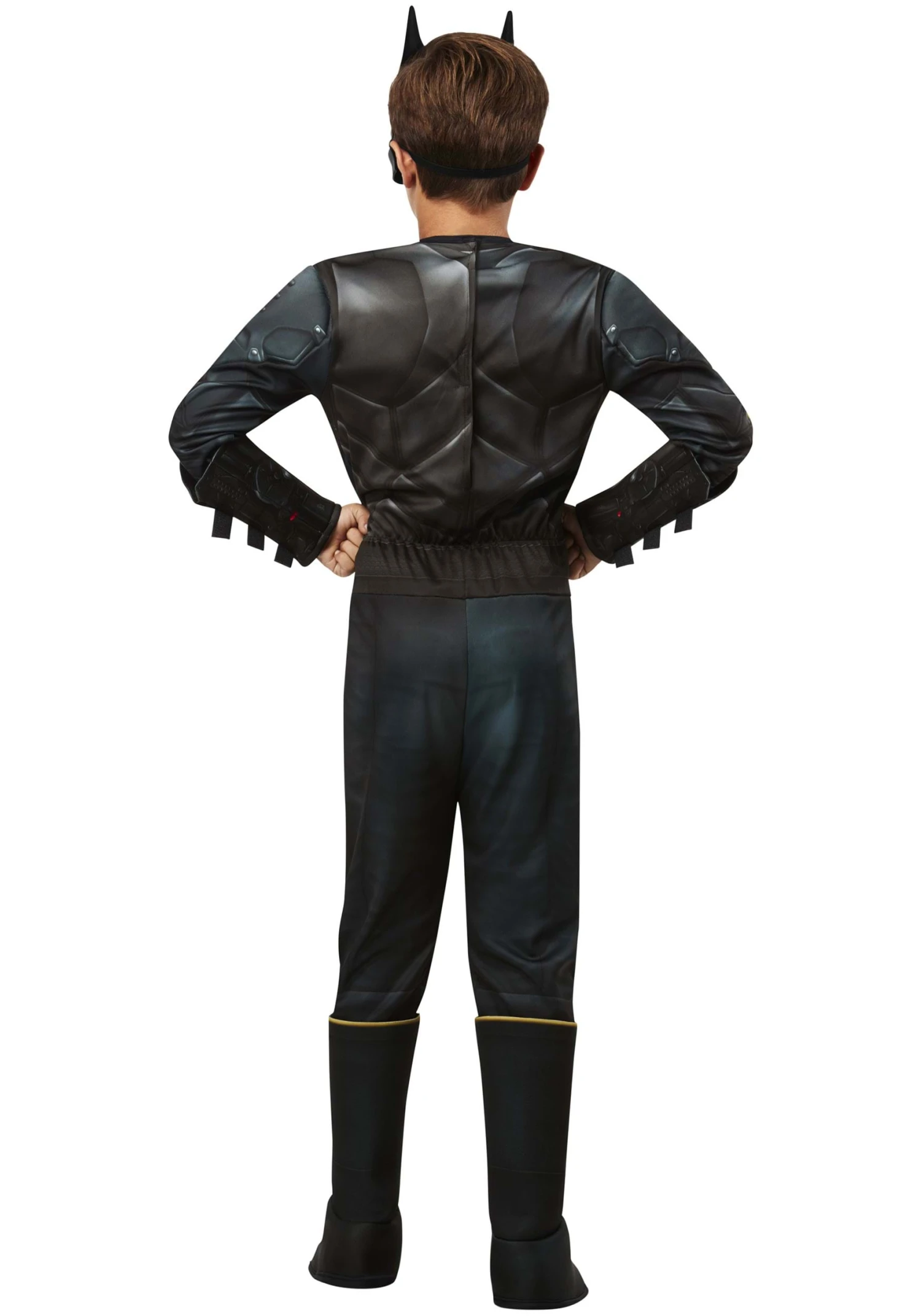 Boy's The Batman (2022) Deluxe Batman Costume 3 Boy's The Batman (2022) Deluxe Batman Costume - Image 3
