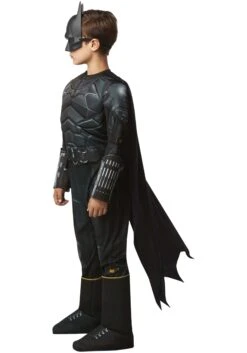 Boy's The Batman (2022) Deluxe Batman Costume 7 Boy's The Batman (2022) Deluxe Batman Costume -Halloween Costumes Shop the batman 2022 boys deluxe batman costume alt 3