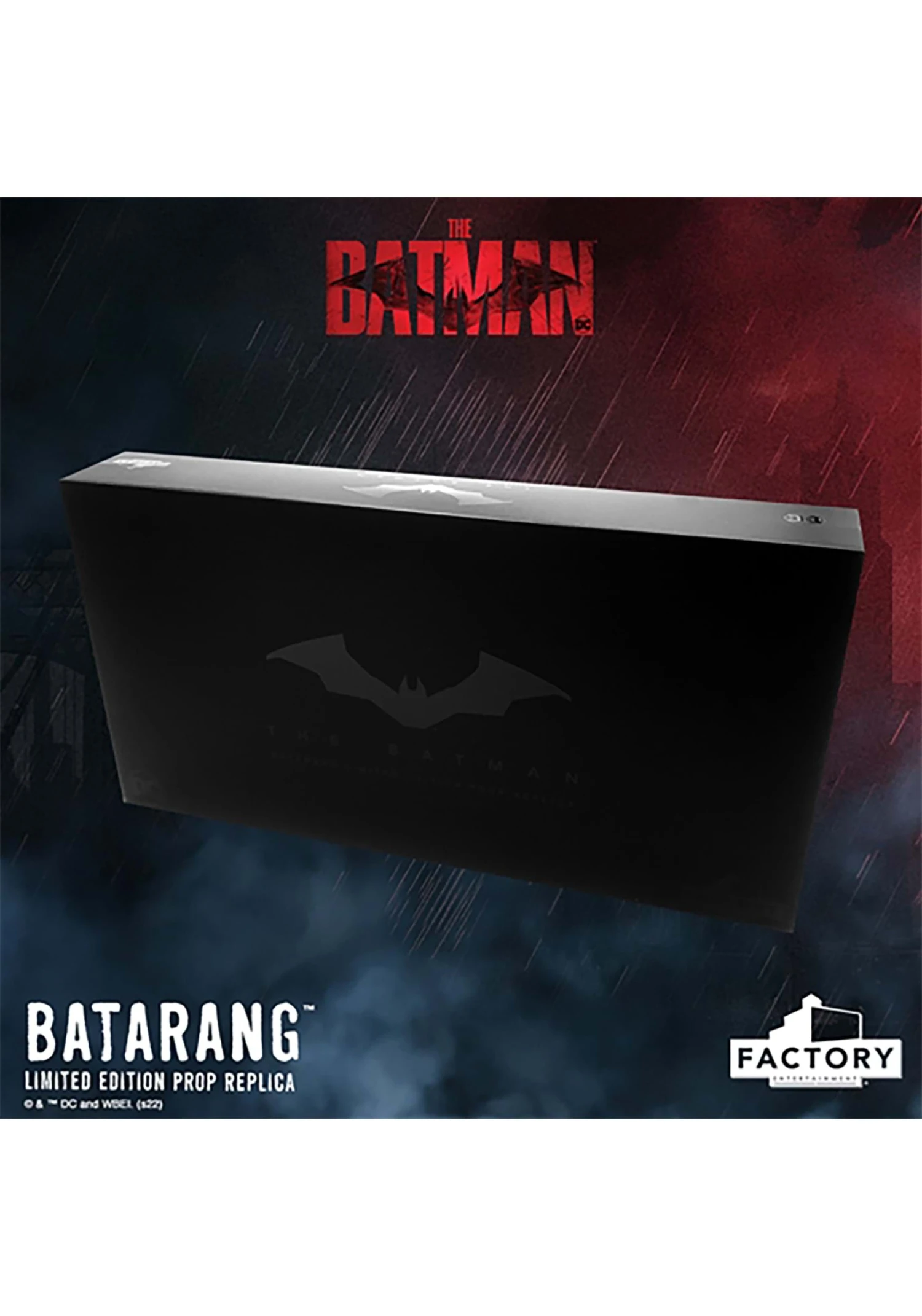 The Batman Limited Edition Batarang Prop Replica 6 The Batman Limited Edition Batarang Prop Replica - Image 6