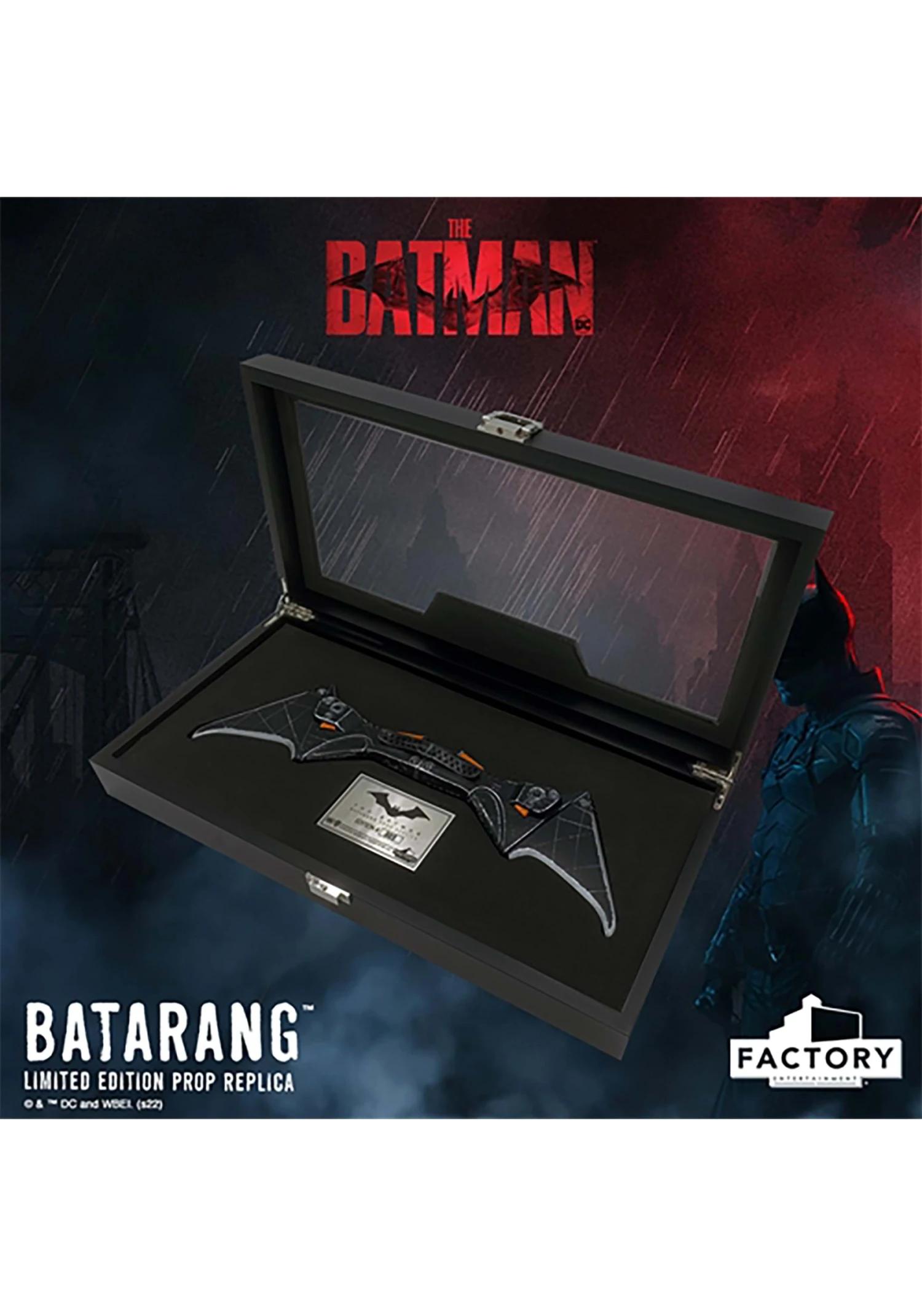 The Batman Limited Edition Batarang Prop Replica 1 The Batman Limited Edition Batarang Prop Replica