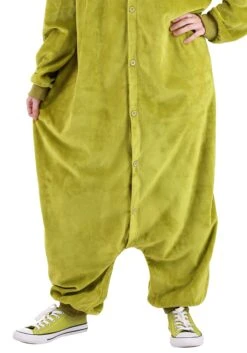The Grinch Adult Onesie Costume -Halloween Costumes Shop the grinch adult onesie alt 6