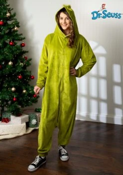 The Grinch Adult Onesie Costume