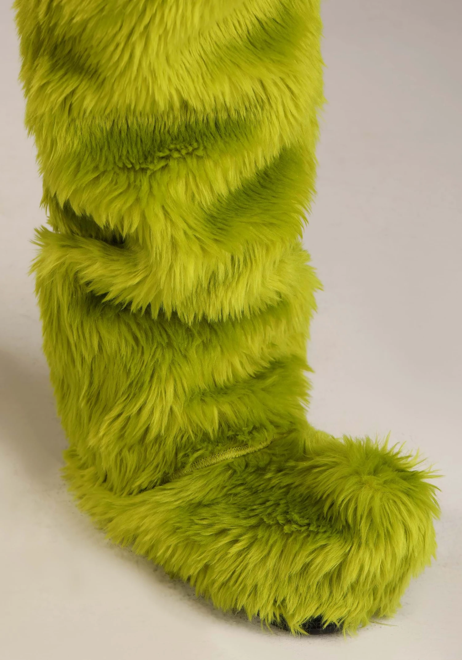 Adult The Grinch Santa Open Face Costume 6 Adult The Grinch Santa Open Face Costume - Image 6
