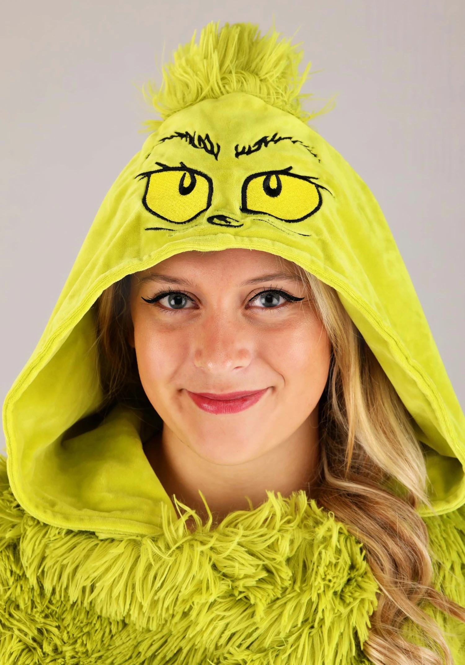 The Grinch Jumpsuit Costume For Adults 2 The Grinch Jumpsuit Costume For Adults - Image 2