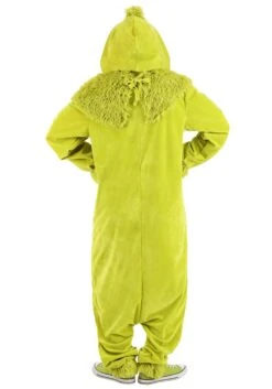 The Grinch Jumpsuit Costume For Adults 7 The Grinch Jumpsuit Costume For Adults -Halloween Costumes Shop the grinch jumpsuit costume adult alt 3