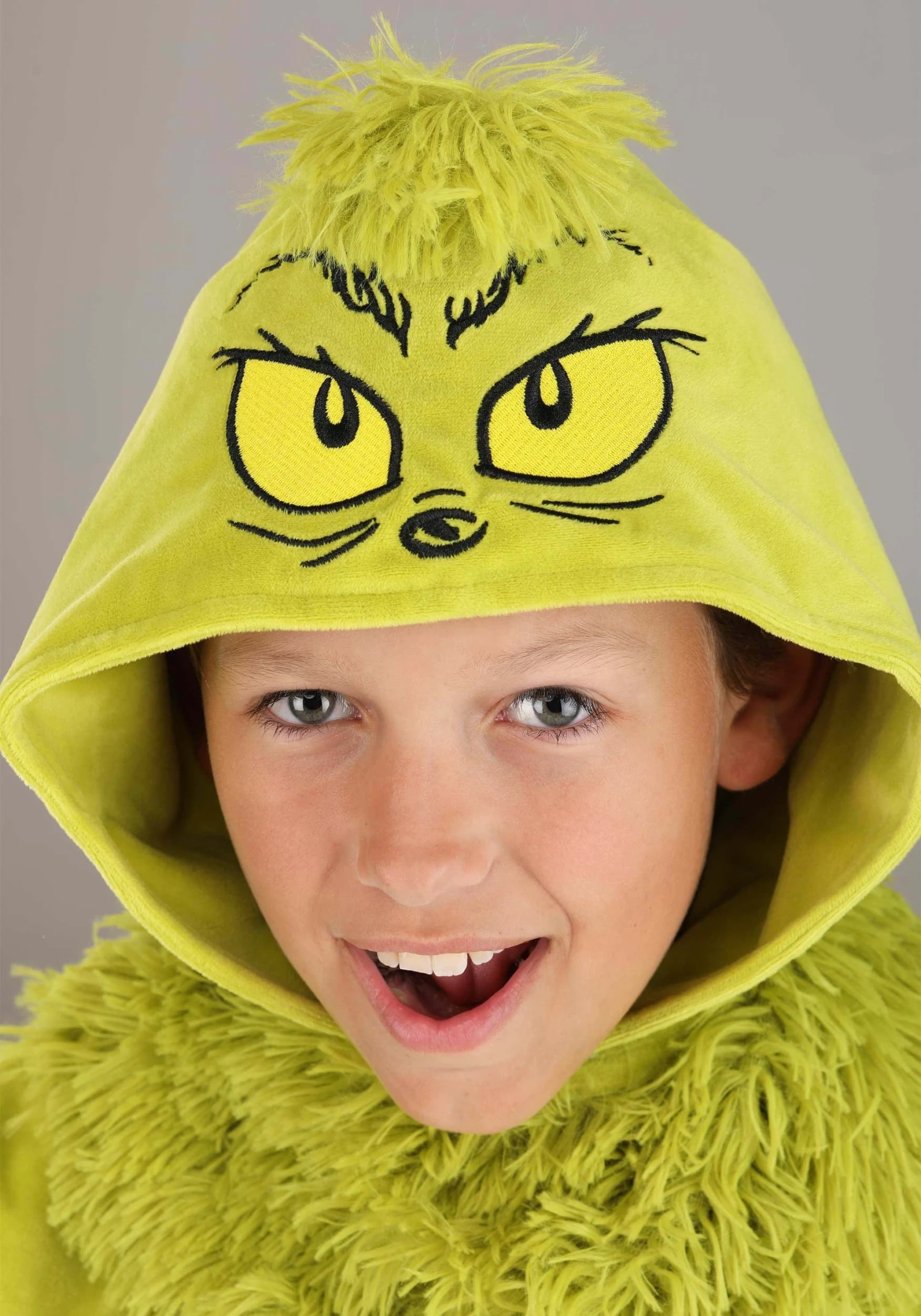 The Grinch Jumpsuit Costume For Kids 3 The Grinch Jumpsuit Costume For Kids - Image 3