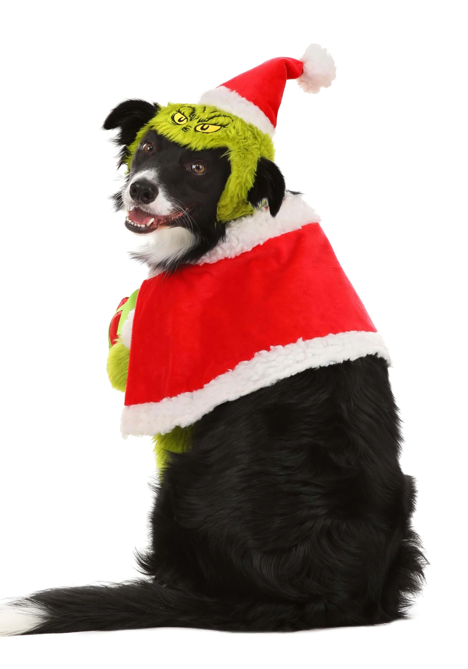 The Grinch Santa Pet Costume 3 The Grinch Santa Pet Costume - Image 3