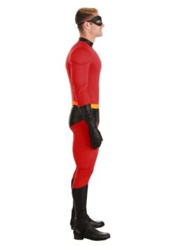 The Incredibles Deluxe Mr. Incredible Costume For Men -Halloween Costumes Shop the incredibles adult deluxe mr incredible costum alt 4