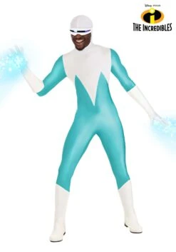 Disney And Pixar Deluxe Men's Frozone Costume 12 Disney And Pixar Deluxe Men's Frozone Costume -Halloween Costumes Shop the incredibles deluxe adult frozone costume alt 3