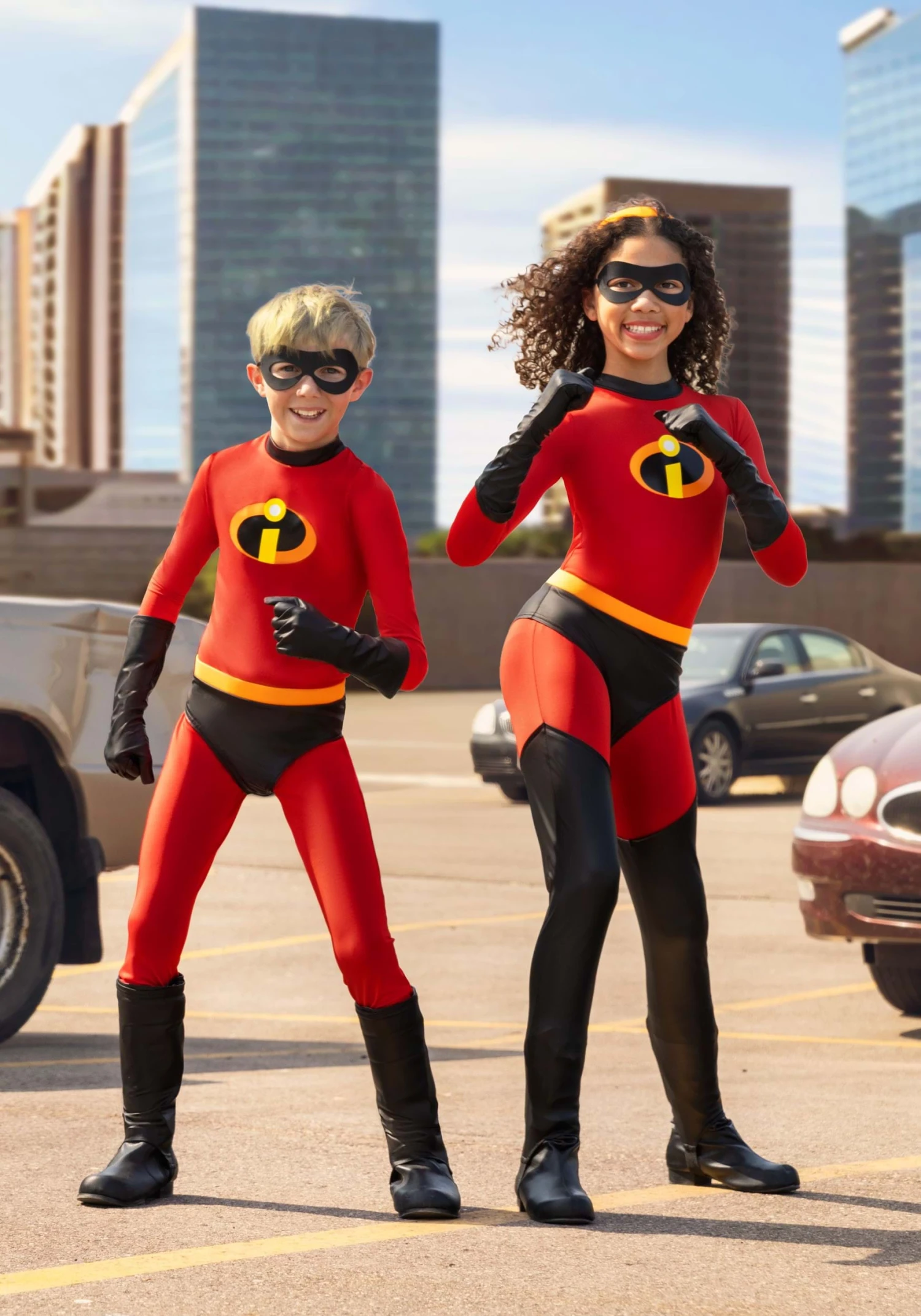 Disney And Pixar Deluxe Girl's Incredibles Violet Costume 2 Disney And Pixar Deluxe Girl's Incredibles Violet Costume - Image 2