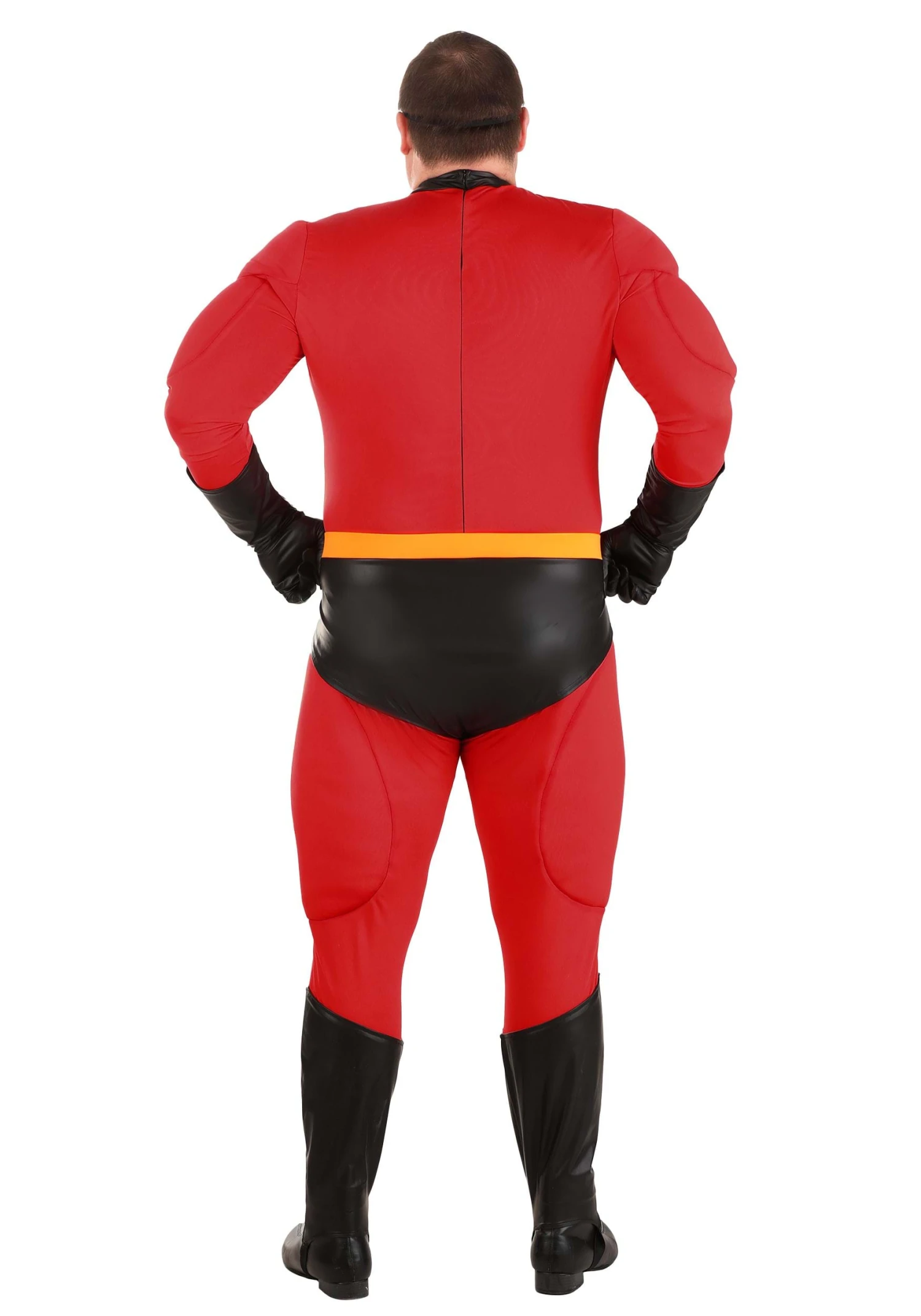 Disney The Incredibles Plus Size Deluxe Mr. Incredible Costume For Men 2 Disney The Incredibles Plus Size Deluxe Mr. Incredible Costume For Men - Image 2
