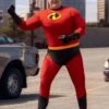 Disney The Incredibles Plus Size Deluxe Mr. Incredible Costume For Men