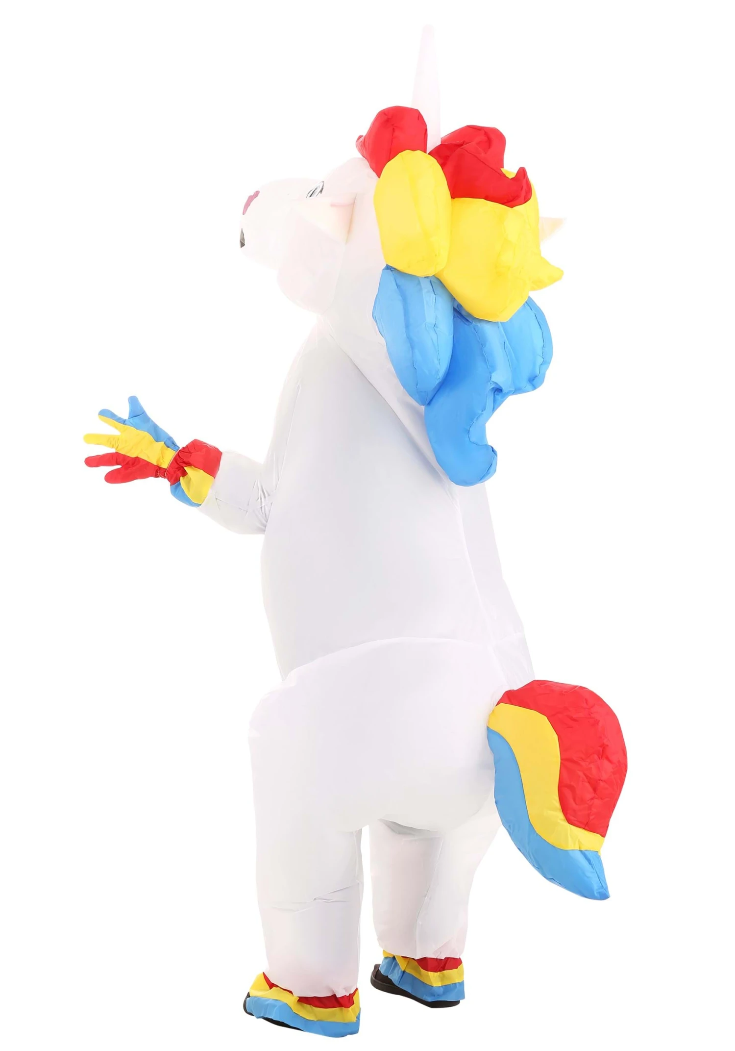Kids Inflatable Prancing Unicorn Costume 2 Kids Inflatable Prancing Unicorn Costume - Image 2