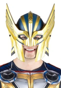 JAZWARES Thor: Love And Thunder Thor Qualux Costume For Men -Halloween Costumes Shop thor ragnarock adult thor qualux costume alt 6