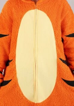 Adult Tigger Union Suit -Halloween Costumes Shop tigger kigurumi union suit alt 3
