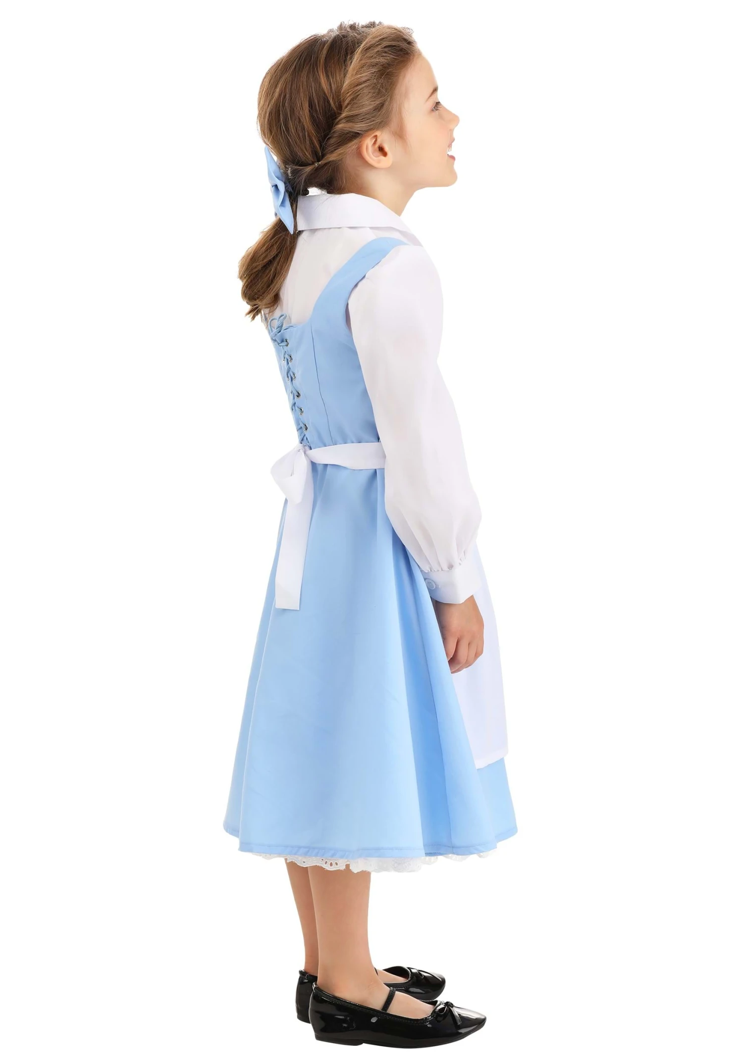 Belle Blue Dress Costume For Toddlers From Disney's Beauty And The Beast 5 Belle Blue Dress Costume For Toddlers From Disney's Beauty And The Beast - Image 5