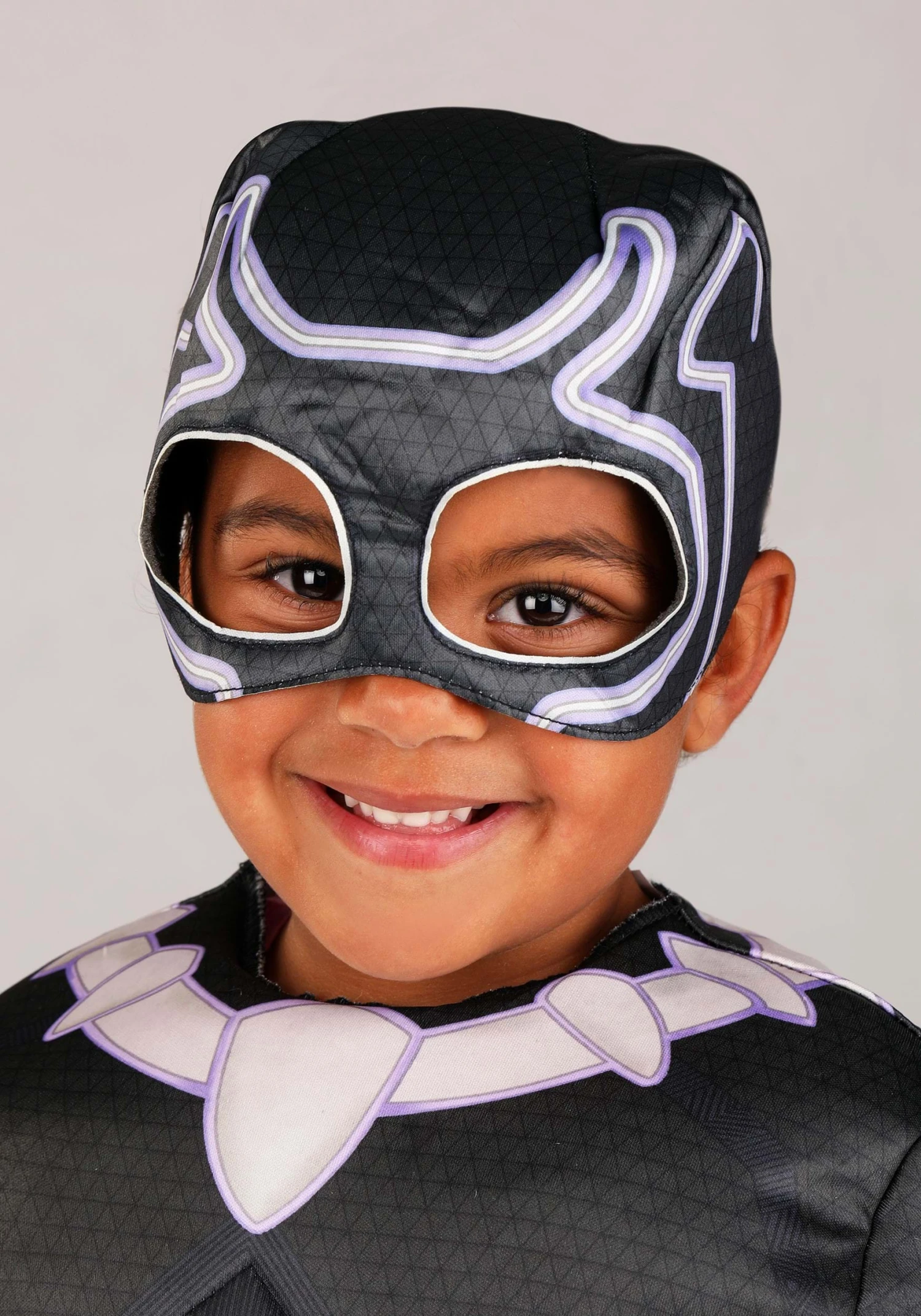 JAZWARES Boy's Spidey And His Amazing Friends Toddler Black Panther Costume 2 JAZWARES Boy's Spidey And His Amazing Friends Toddler Black Panther Costume - Image 2