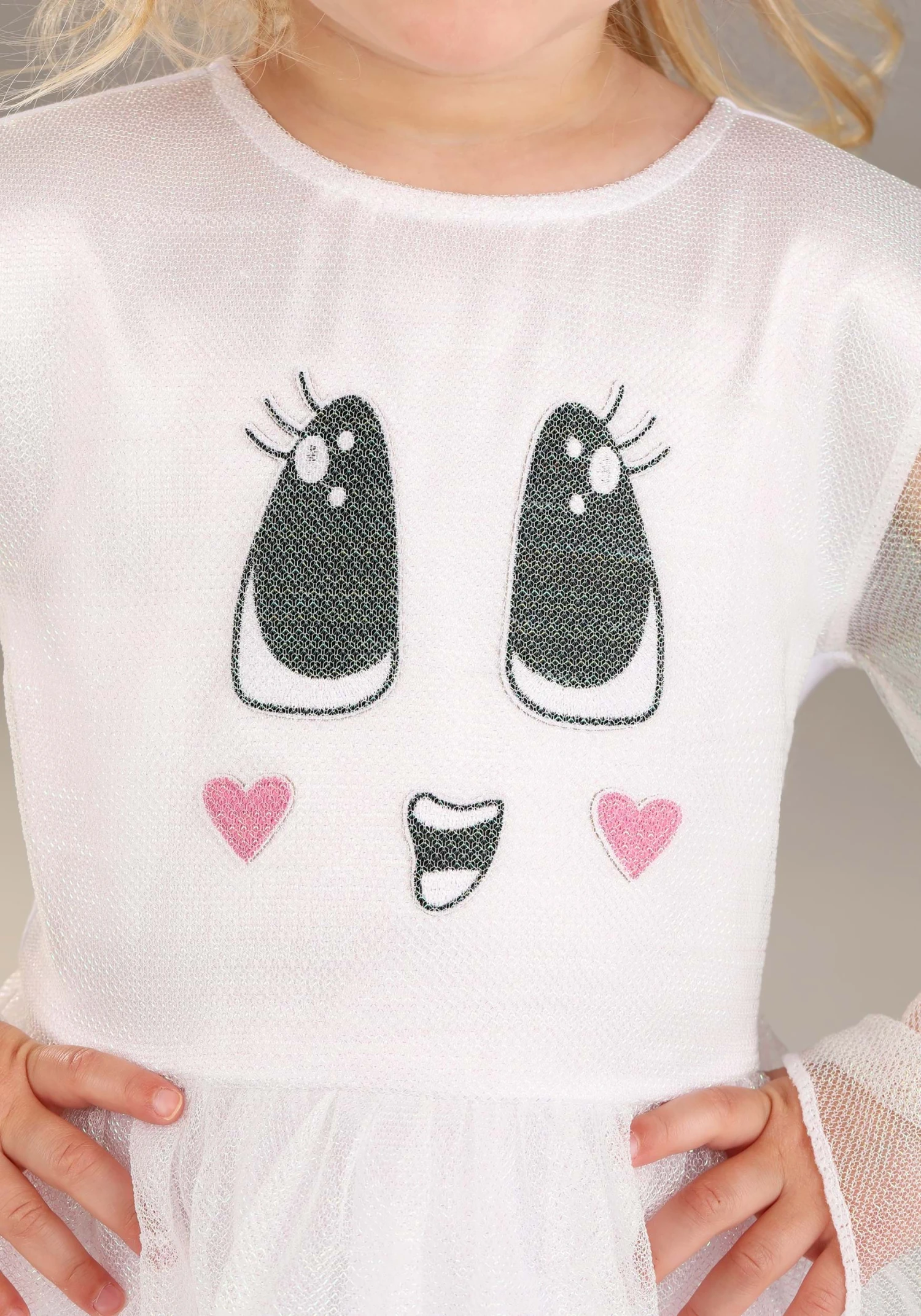 Boo-tiful Ghost Toddler Costume For Girls 4 Boo-tiful Ghost Toddler Costume For Girls - Image 4