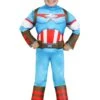 JAZWARES Captain America Costume For Toddlers