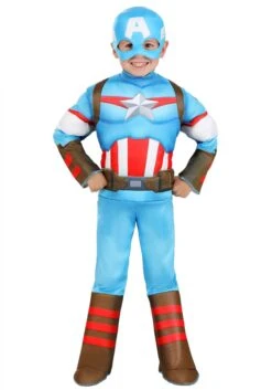 JAZWARES Captain America Costume For Toddlers