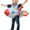Classic Rocket Ship Costume For Toddlers