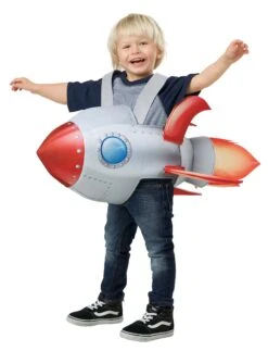 Classic Rocket Ship Costume For Toddlers