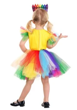 Toddler Crayon Box Costume Dress 13 Toddler Crayon Box Costume Dress -Halloween Costumes Shop toddler crayon box costume dress alt 6