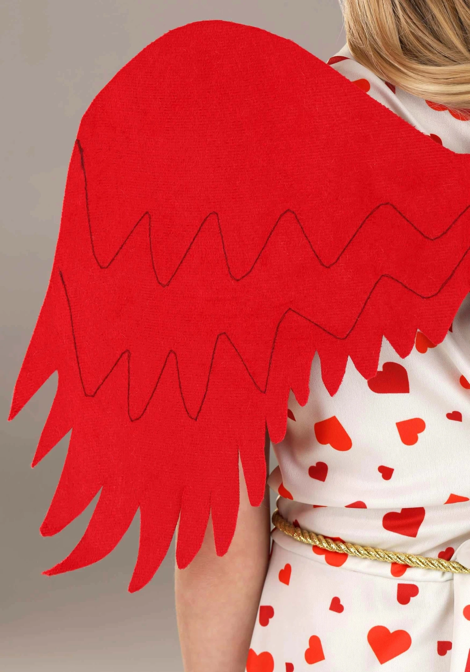 Girl's Toddler Cutie Cupid Costume Dress 4 Girl's Toddler Cutie Cupid Costume Dress - Image 4