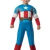 Toddler Deluxe Captain America Costume