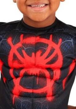 Toddler's Deluxe Spiderman Miles Morales Costume -Halloween Costumes Shop toddler deluxe miles morales costume alt 5