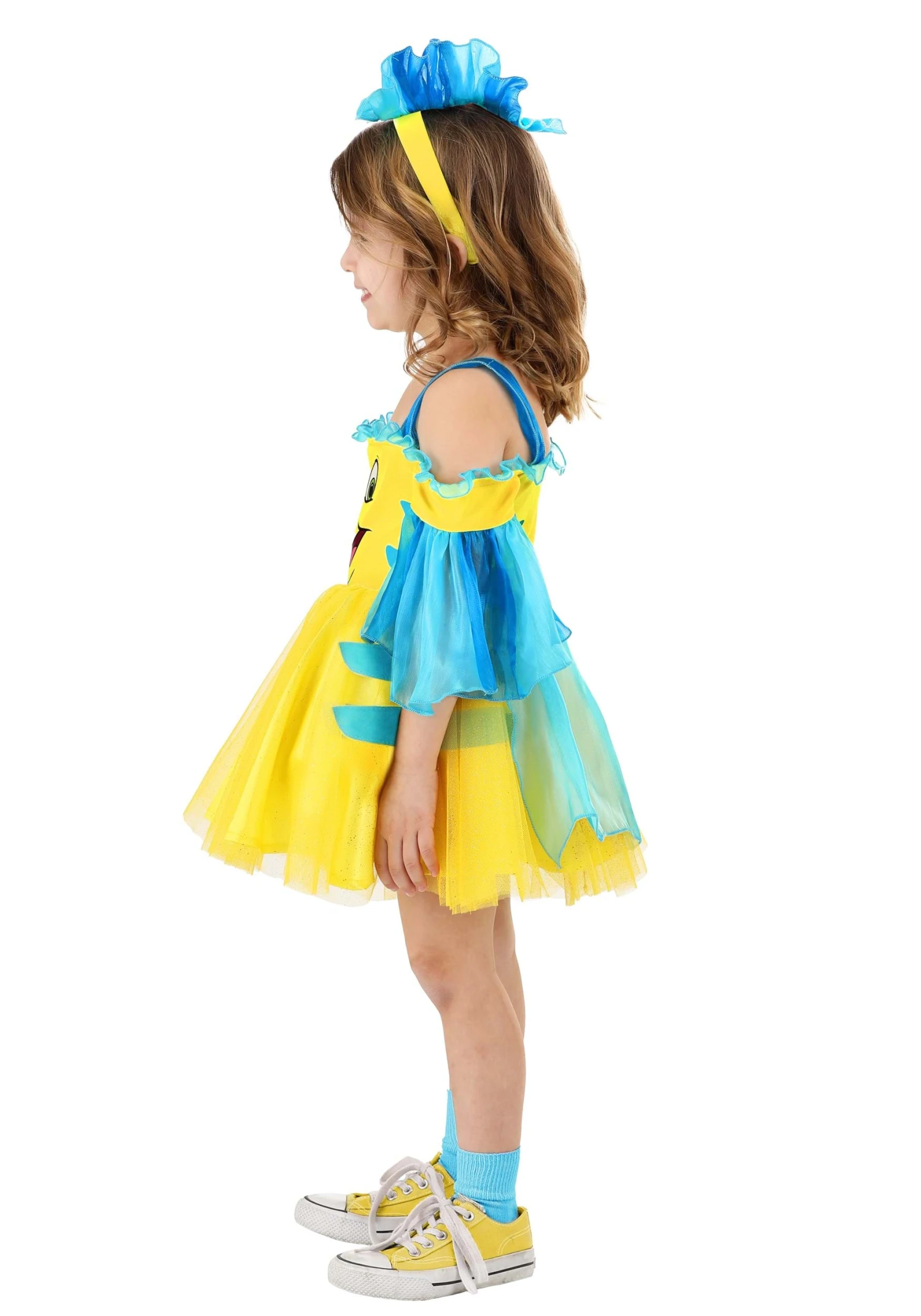Disney Flounder Toddler Costume Dress 3 Disney Flounder Toddler Costume Dress - Image 3