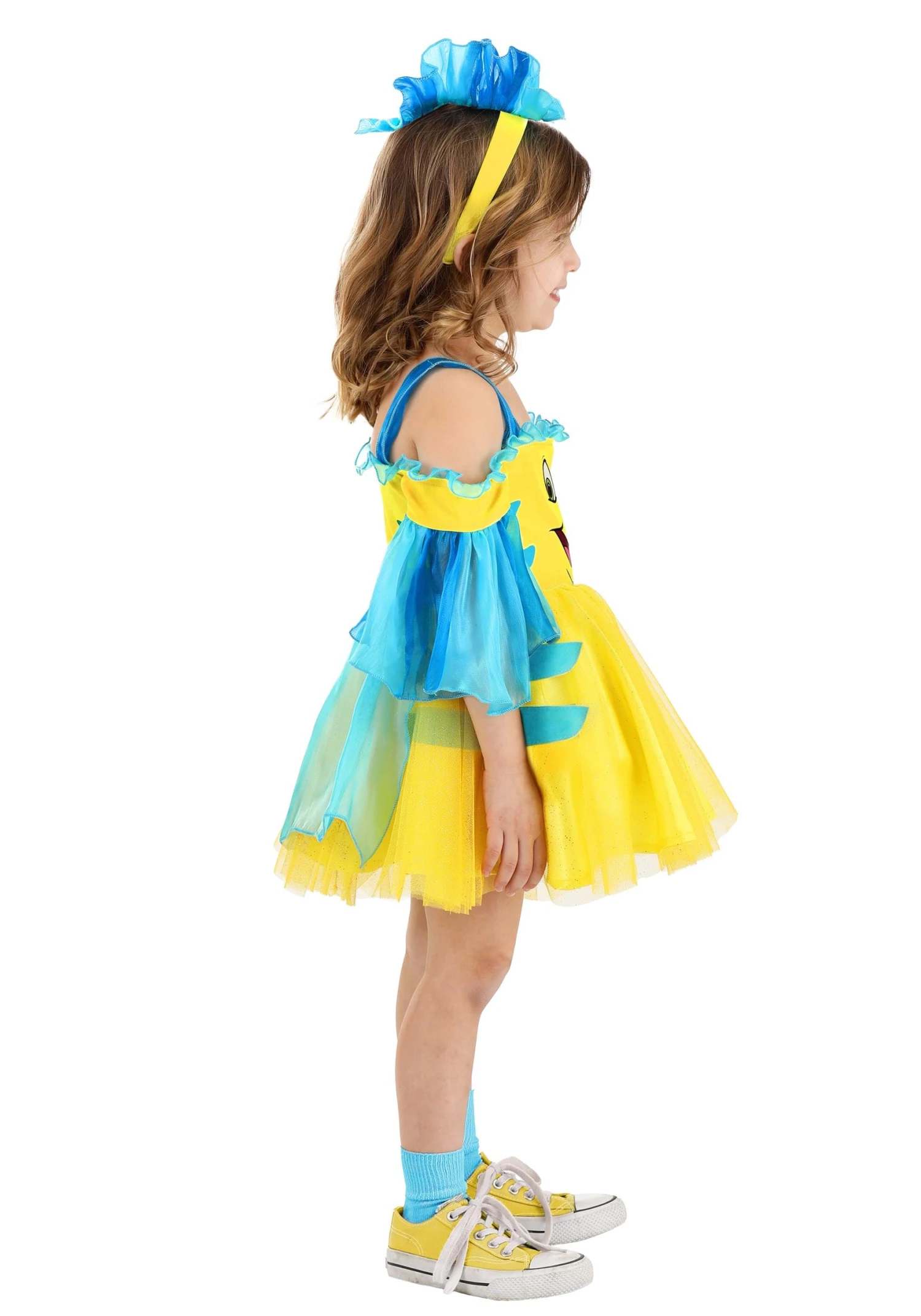 Disney Flounder Toddler Costume Dress 4 Disney Flounder Toddler Costume Dress - Image 4