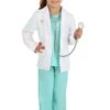 Girl's Doctor Costume For Toddlers
