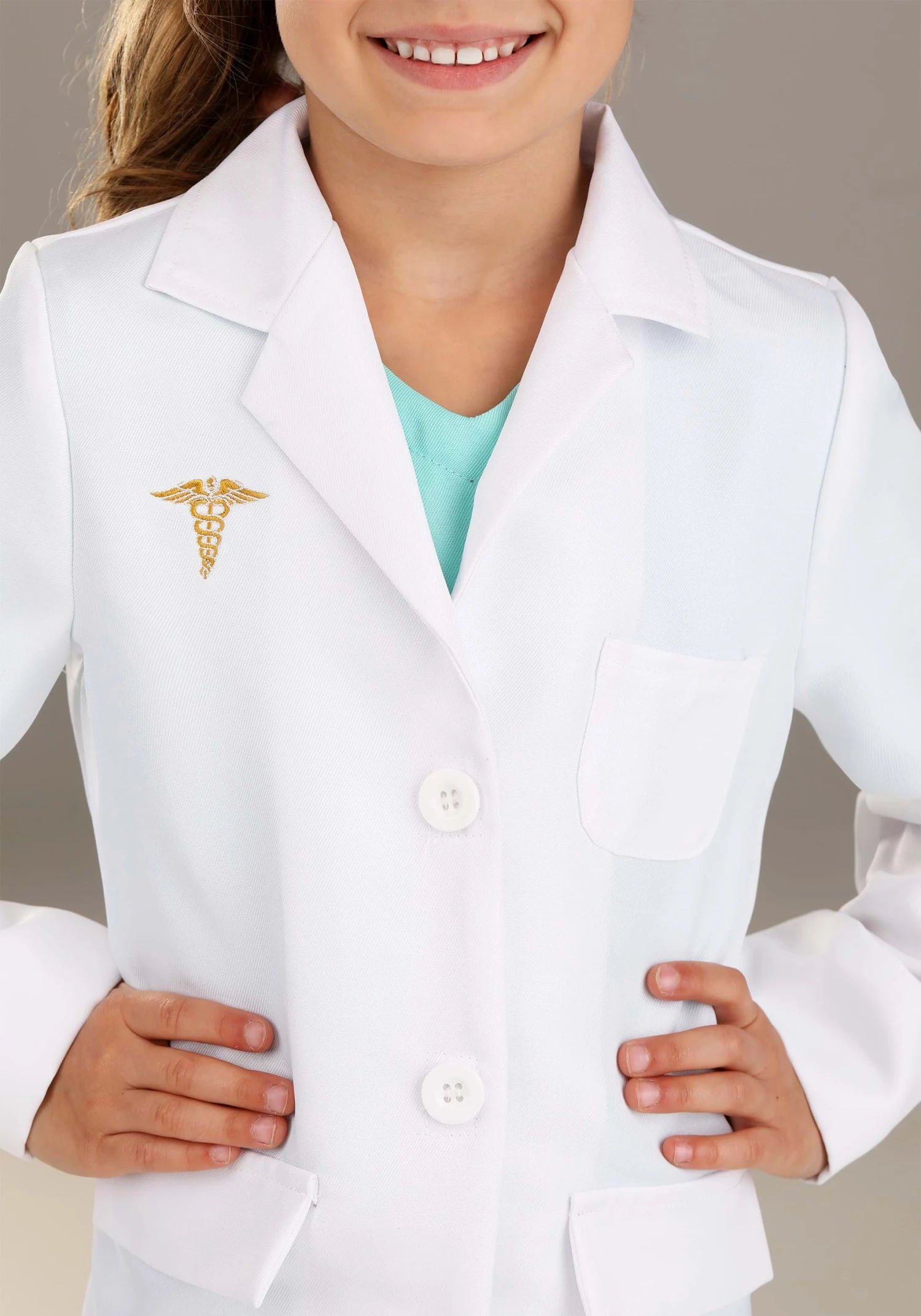 Girl's Doctor Costume For Toddlers 3 Girl's Doctor Costume For Toddlers - Image 3