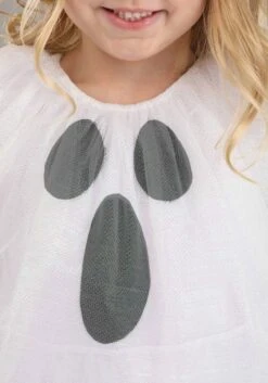 Toddler Ghost Girl's Costume Dress -Halloween Costumes Shop toddler ghost dress costume alt 3