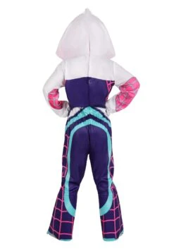 JAZWARES Girl's Ghost Spider Toddler Costume 9 JAZWARES Girl's Ghost Spider Toddler Costume -Halloween Costumes Shop toddler ghost spider costume alt 4