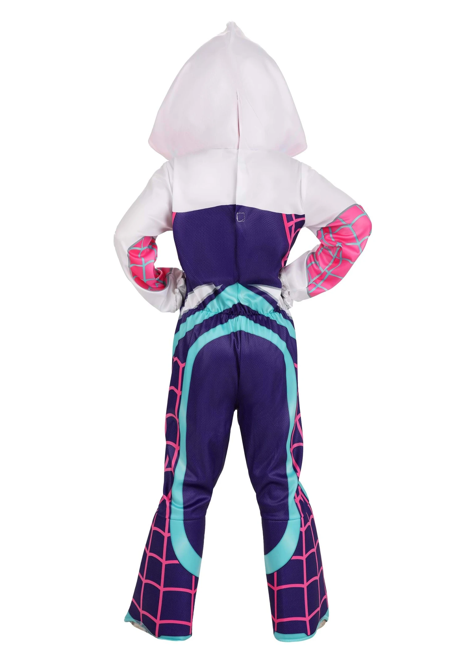 JAZWARES Girl's Ghost Spider Toddler Costume 4 JAZWARES Girl's Ghost Spider Toddler Costume - Image 4