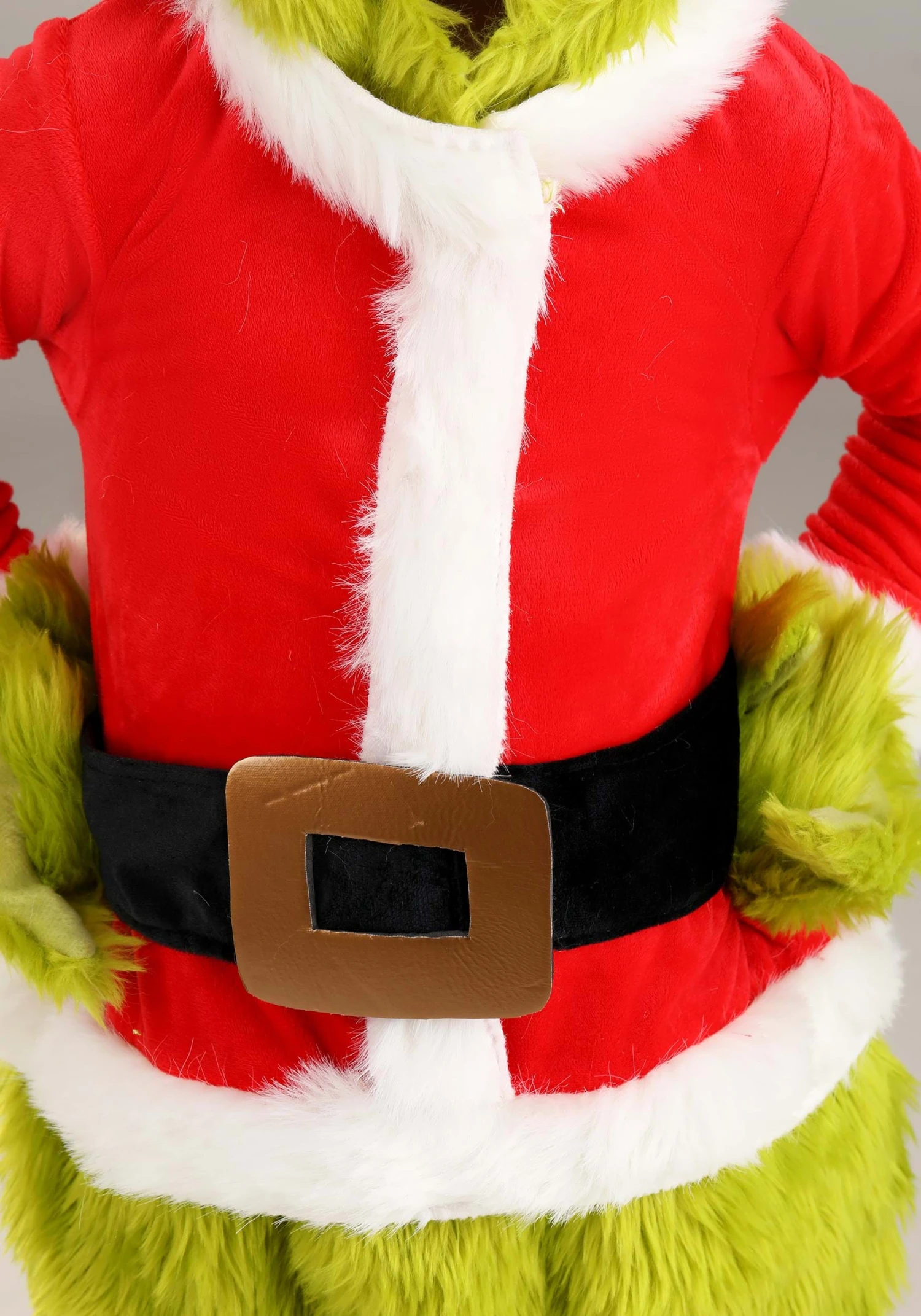 Grinch Santa Claus Costume For Toddlers 4 Grinch Santa Claus Costume For Toddlers - Image 4