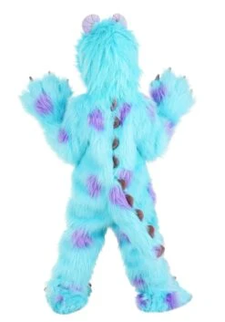 Disney Hooded Monsters Inc Sulley Costume For Toddlers -Halloween Costumes Shop toddler hooded monsters inc sulley costume alt 3
