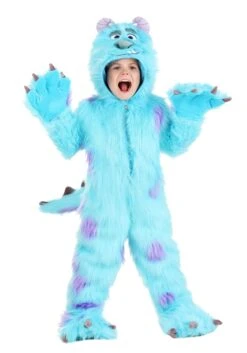 Disney Hooded Monsters Inc Sulley Costume For Toddlers -Halloween Costumes Shop toddler hooded monsters inc sulley costume alt 4