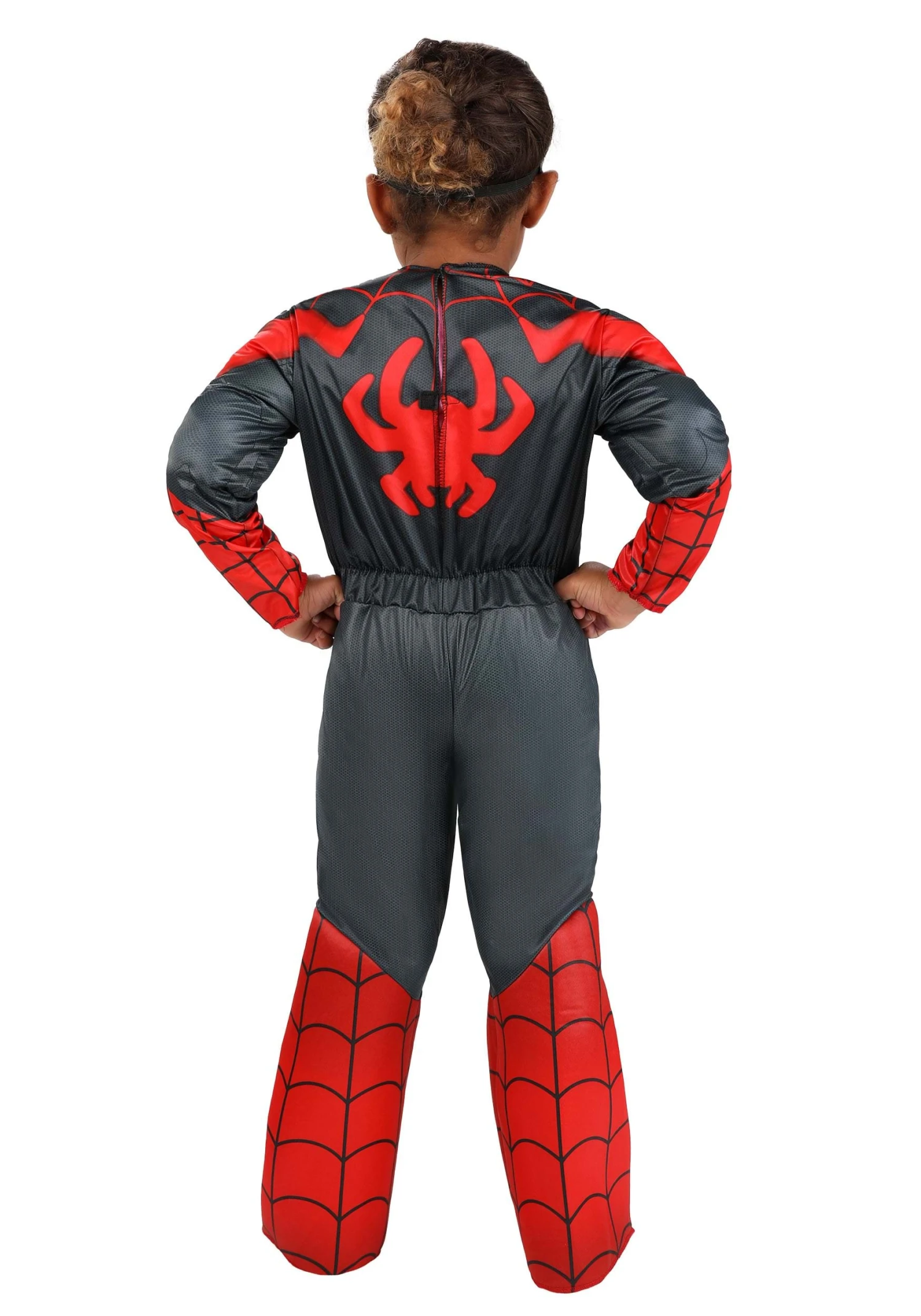 JAZWARES Boy's Spidey And His Amazing Friends Toddler Miles Morales Costume 4 JAZWARES Boy's Spidey And His Amazing Friends Toddler Miles Morales Costume - Image 4